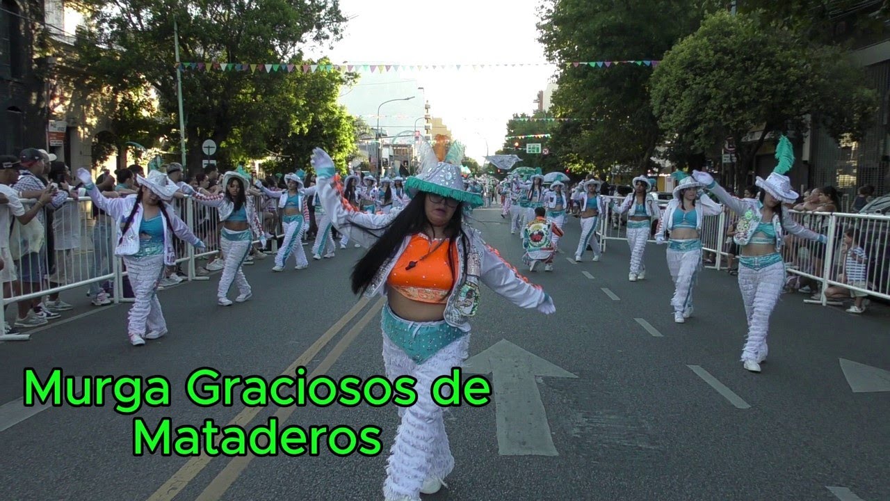 Centro Murga Graciosos de Mataderos carnaval Bs As Argentina 2026 corso Mataderos
