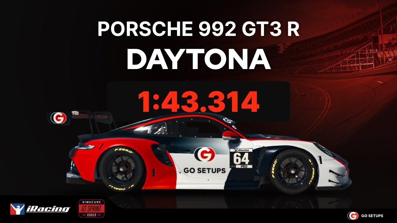 iRacing | Porsche 911 GT3 R (992) - Daytona - GT Sprint - 2026 S1 Week 5 | Hotlap
