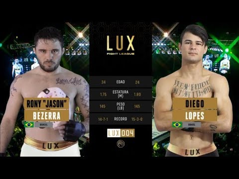 Diego Lopes vs Rony Jason fight footage