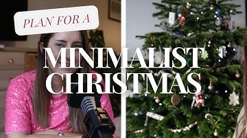 Minimalist Christmas | simple intentional living | #declutter  #organize #christmas
