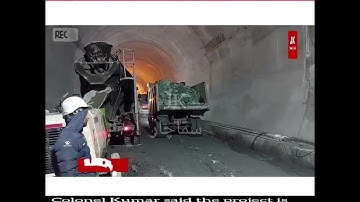 Work on the Zojila Tunnel is progressing at full pace and we are confident of meeting the November 