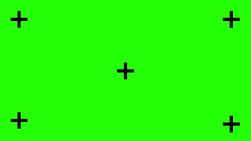 2 HOURS GREEN SCREEN BACKGROUND 4K, WITH TRACKING MARKS / CHROMAKEY