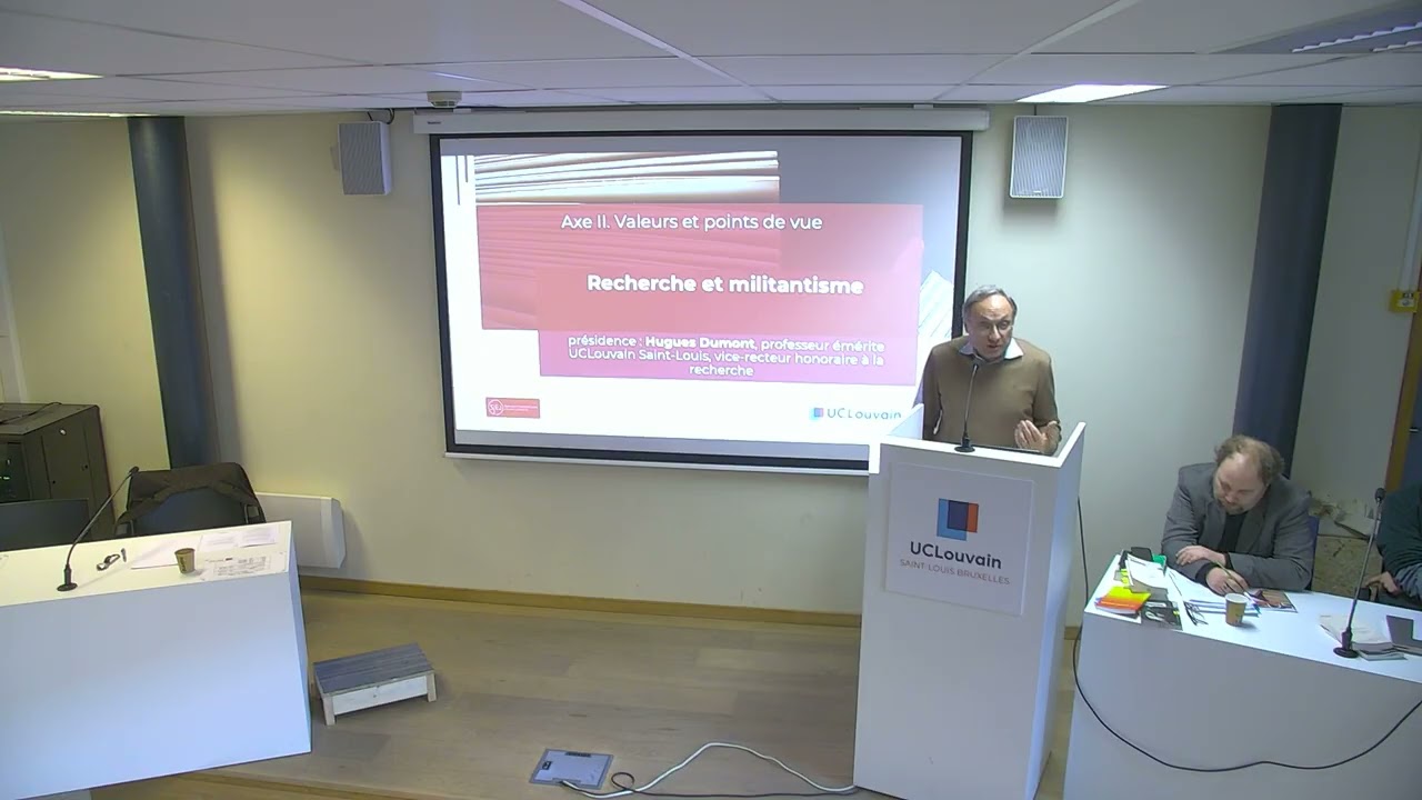 Introduction du panel "Recherche et militantisme" (H. Dumont)