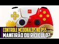 O controle do MC DONALD'S de Playstation 5, RIDÍCULO OU MANEIRÃO?