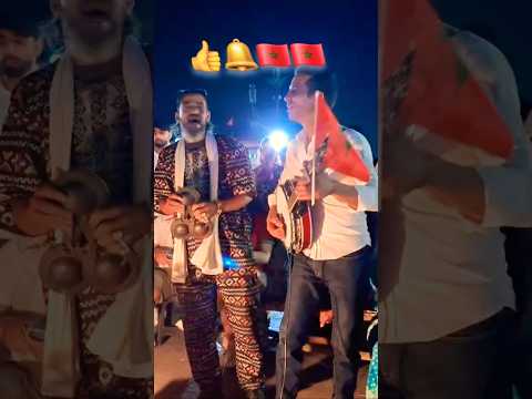 فرحة جنونية في جامع الفنا بعد انتصار المغرب 🇲🇦#short
