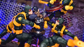 Medicom Mafex Captain America: Winter Solider Stealth Suit Captain America