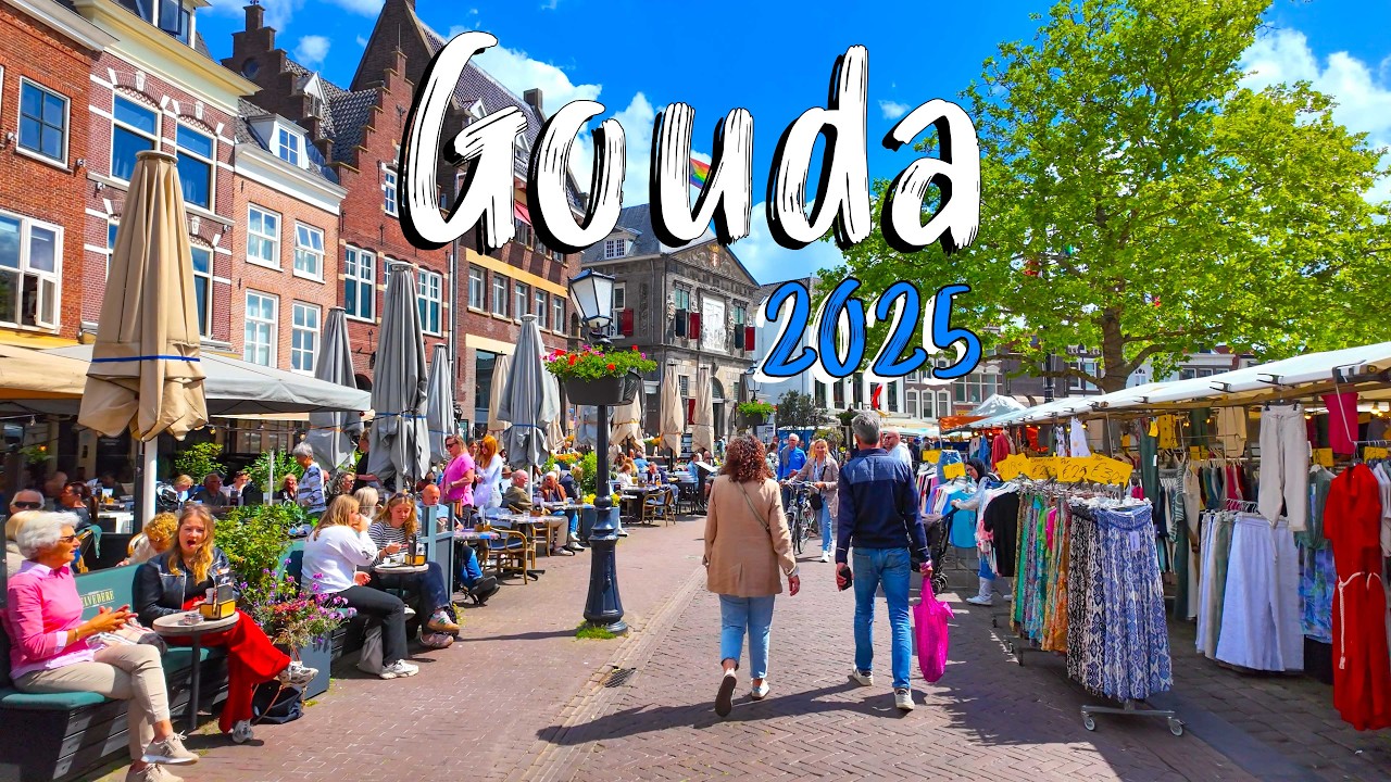 🇳🇱 Exploring & strolling through Gouda, Netherlands travel guide