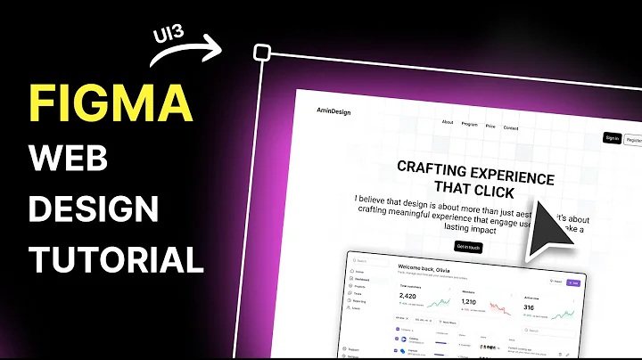 Figma Tutorial For Beginners: Design A Website In 6 Minutes - UI3