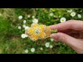 Yellow Flower Hair Clip