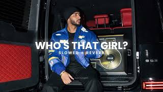 SUKHA - WHO'S THAT GIRL? [Slowed + Reverb] | Abshomar screenshot 5