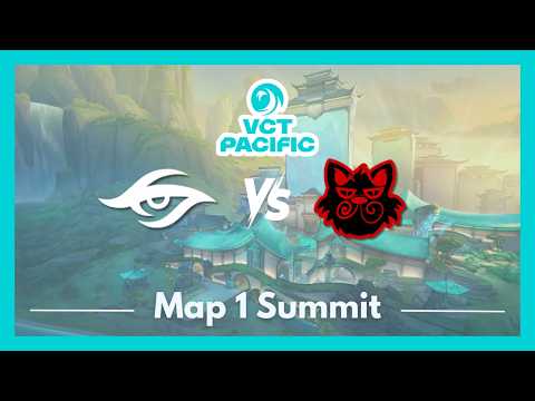 TS vs XIP | VCT Pacific Stage 2 Playins | Map 1 Summit