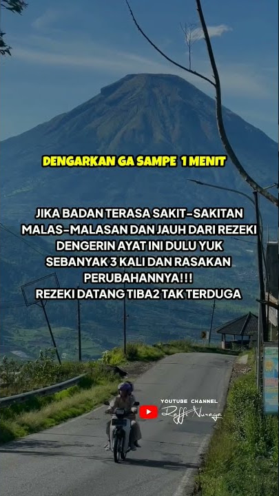 Dengerin selama 3kali Bacaan Alquran ini Hati jadi tenang & Rezeki melimpah  - Raffi Nuraga #shorts