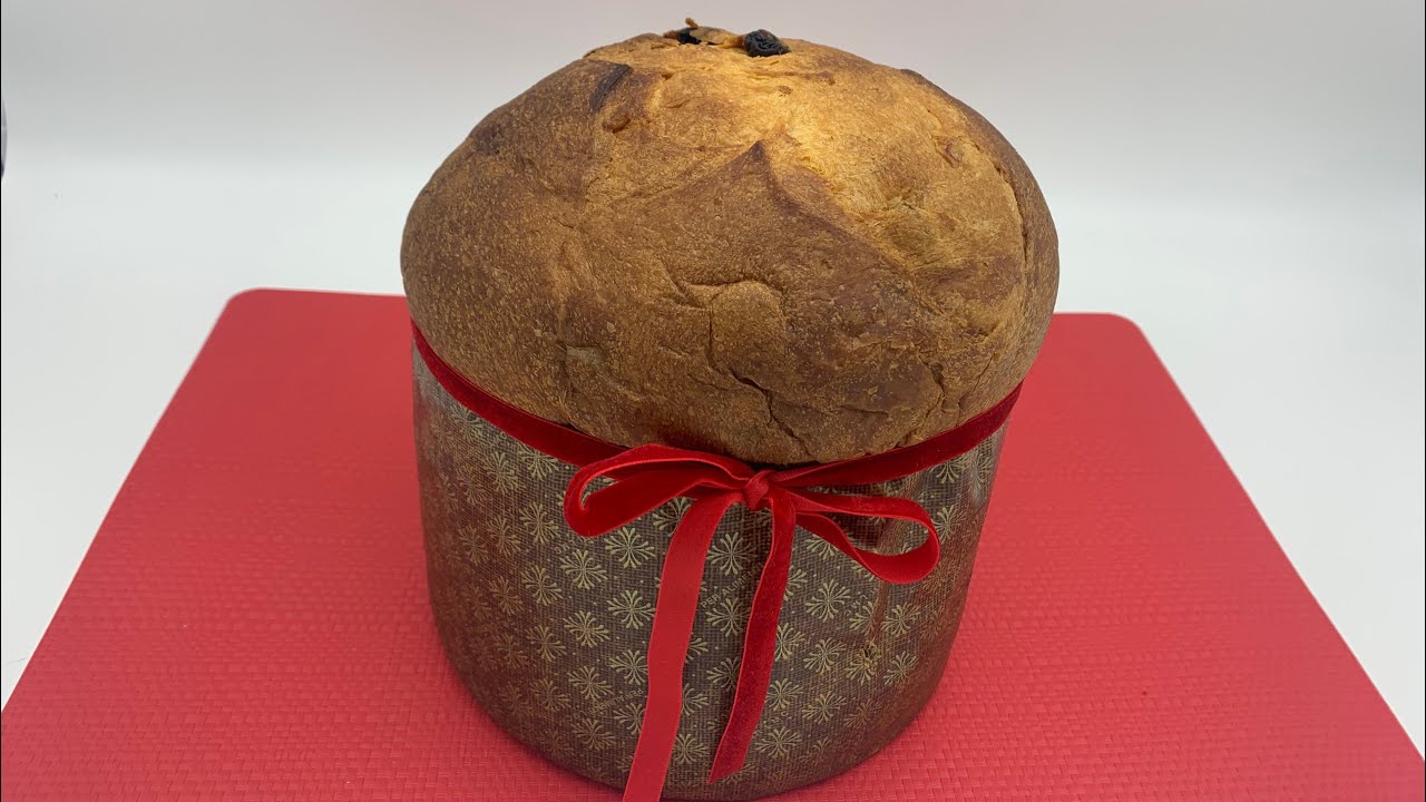 Receta Original de Panettone italiano en Español, Panettone chef Barbato 2019