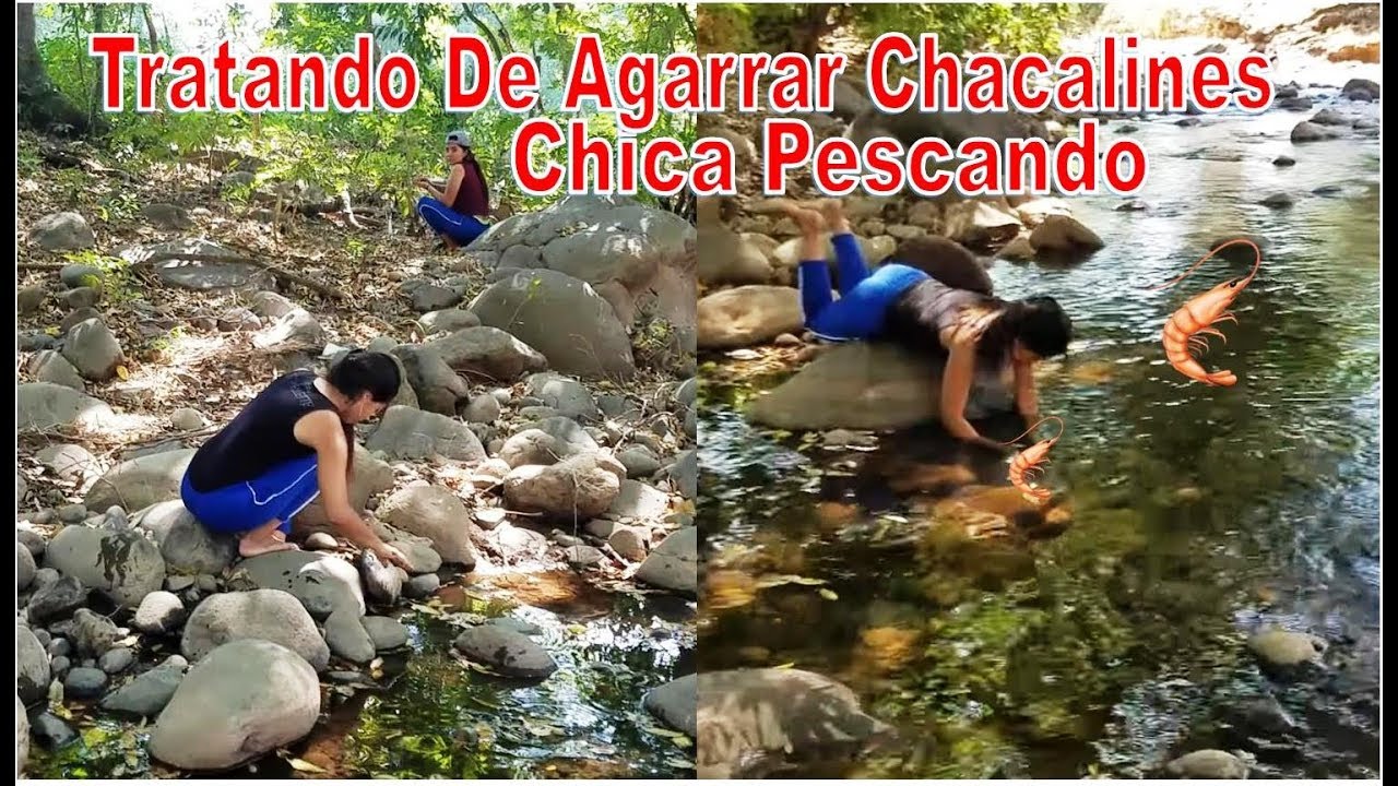 roxana ac odyssey 8-Hermosa Chica Pescando Chacalines A Orillas Del Rio🦐
