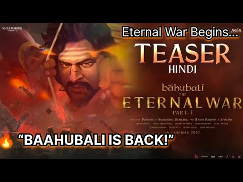 Baahubali: The Eternal War Part 1 Teaser Reaction |  Chai With Supriya | Prabhas Returns as Legen🔥