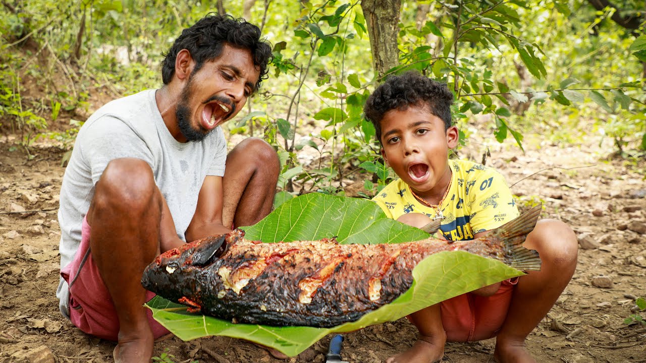Fish Fry Cooking in Forest | Village Style Fish Fry | Country Foods | Village Kitchen