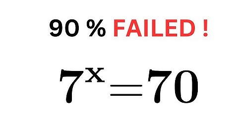 Can you solve this Exponential Equation ? | Math Olympiad problem |