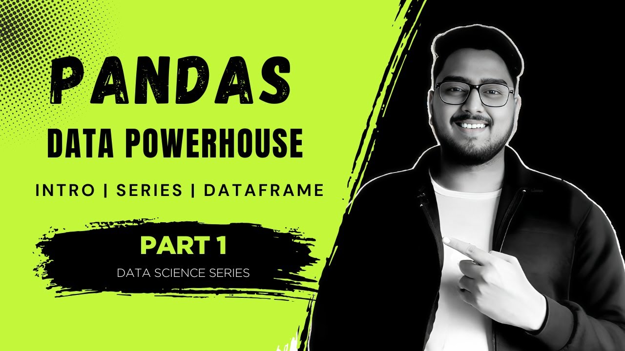 Pandas Basics: Intro | Installation | Series & DataFrame | in 3 Minutes ...