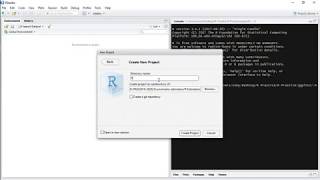 Creating New Projects in R
