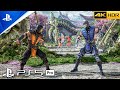 PS5 PRO Mortal Kombat 1 CLAASIC MKX SCRORPIAN VS SUB ZERO VS KITANA Gameplay 4K60 FPS HDR 