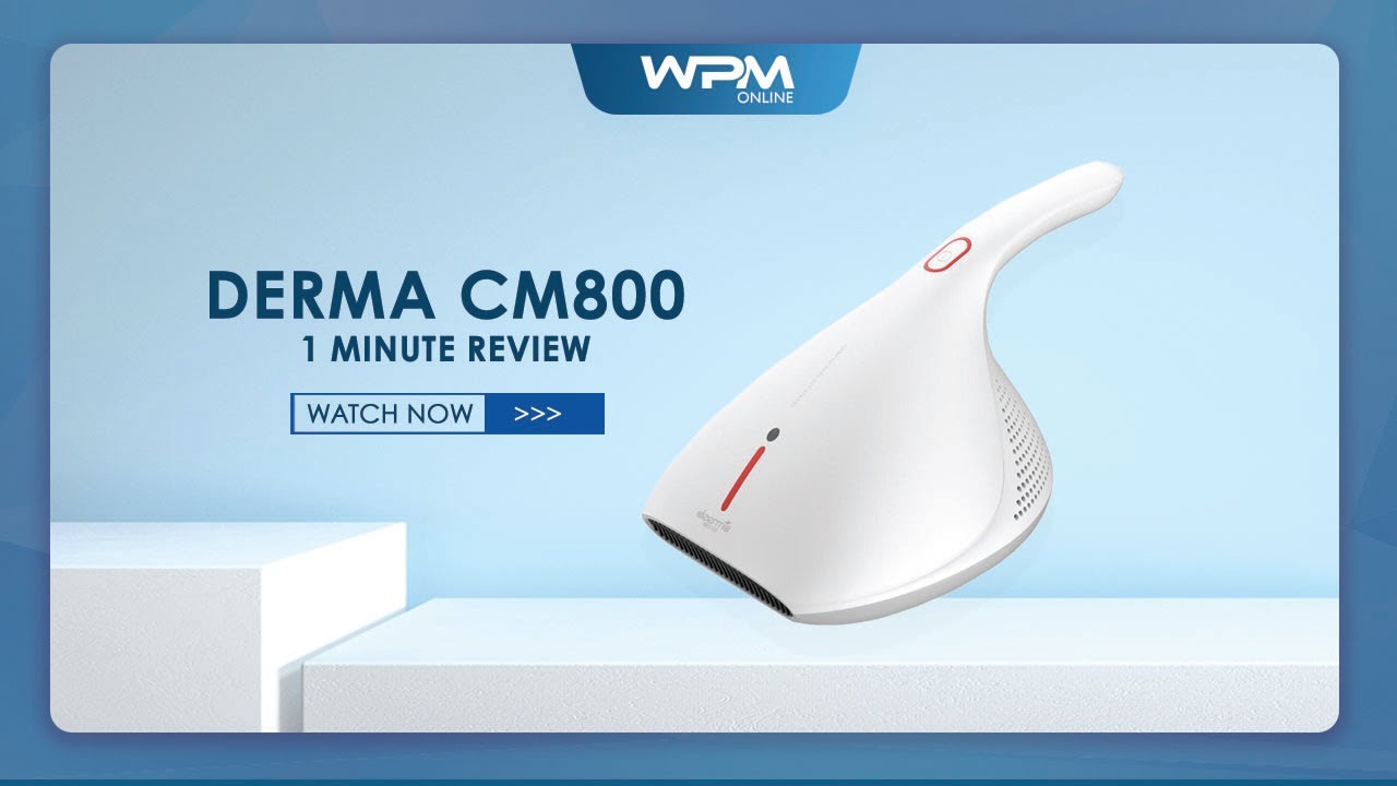 1 Minute Review Deerma CM800 Dust Mite Vacuum Cleaner YouTube