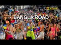  songkran 2024 in phuket  patong crazy bangla road walking thailand