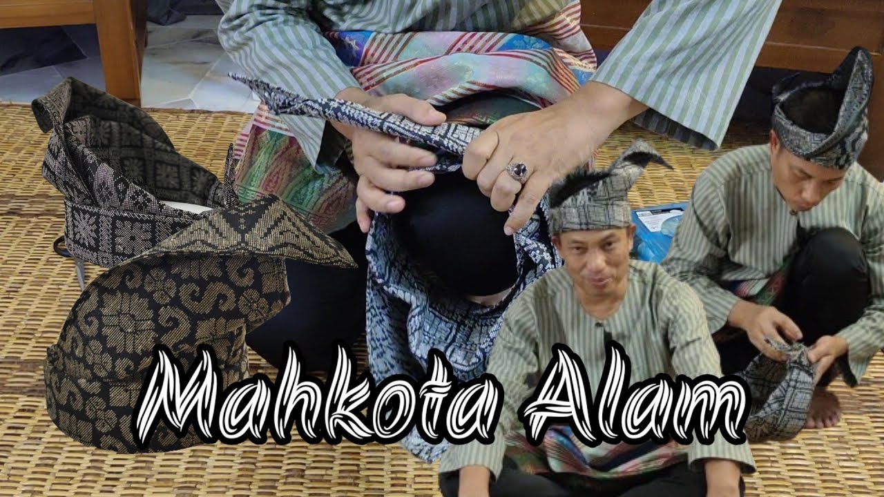 Tutorial membuat Tanjak/ Tengkolok Mahkota Alam Kreasi