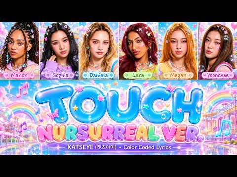 Cover KATSEYE (캣츠아이) - Touch | Nursurreal Ver | (Color Coded Lyrics)