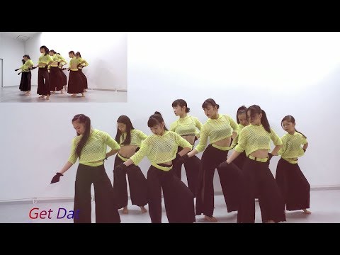 【4K 2画面】clover26ダンスパフォーマンス Get Dat des ailes26&pink♡B♡B