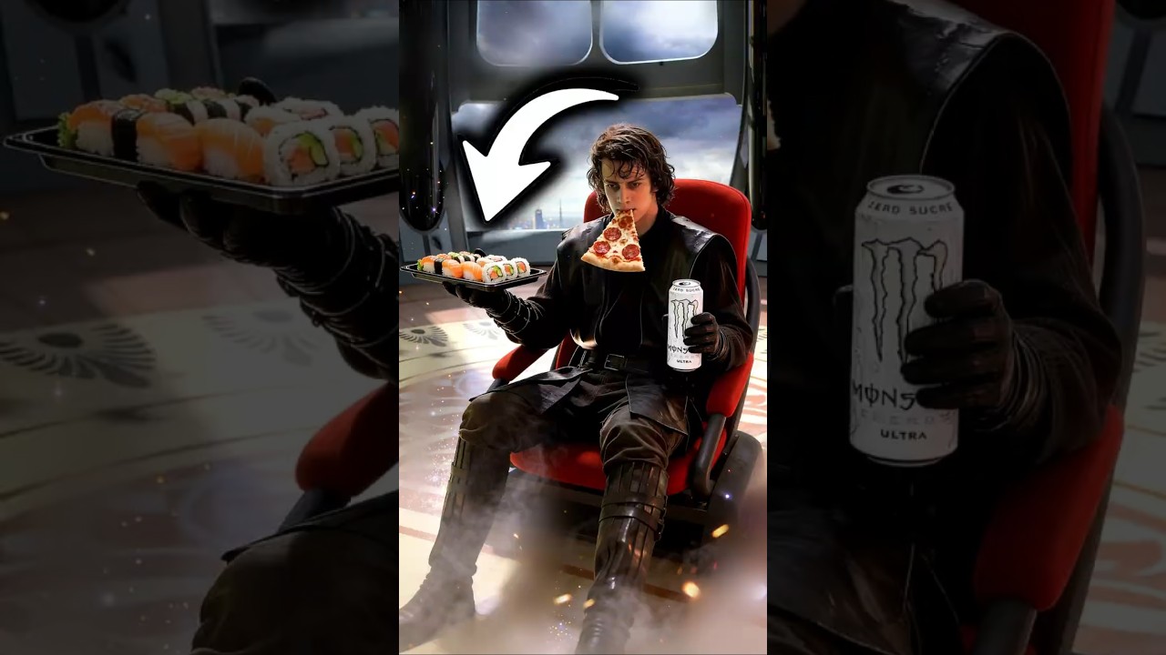 Star Wars movies REPRESENTED as Food