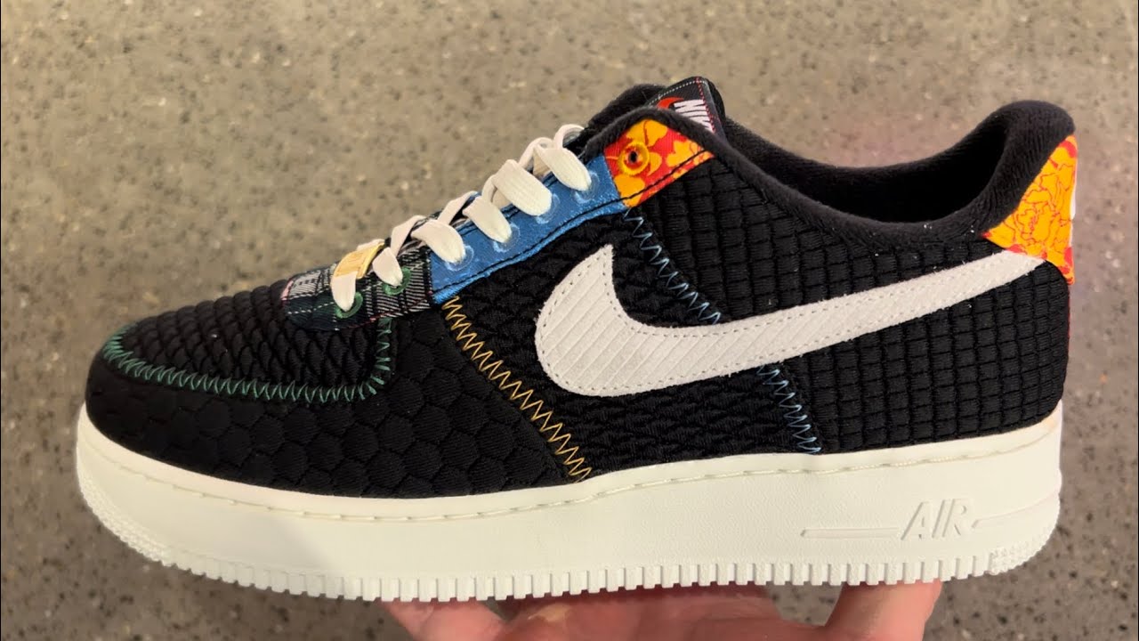 voetstappen boeren Met name Nike Air Force 1 Low 07 LV8 Multi Material Shoes - YouTube