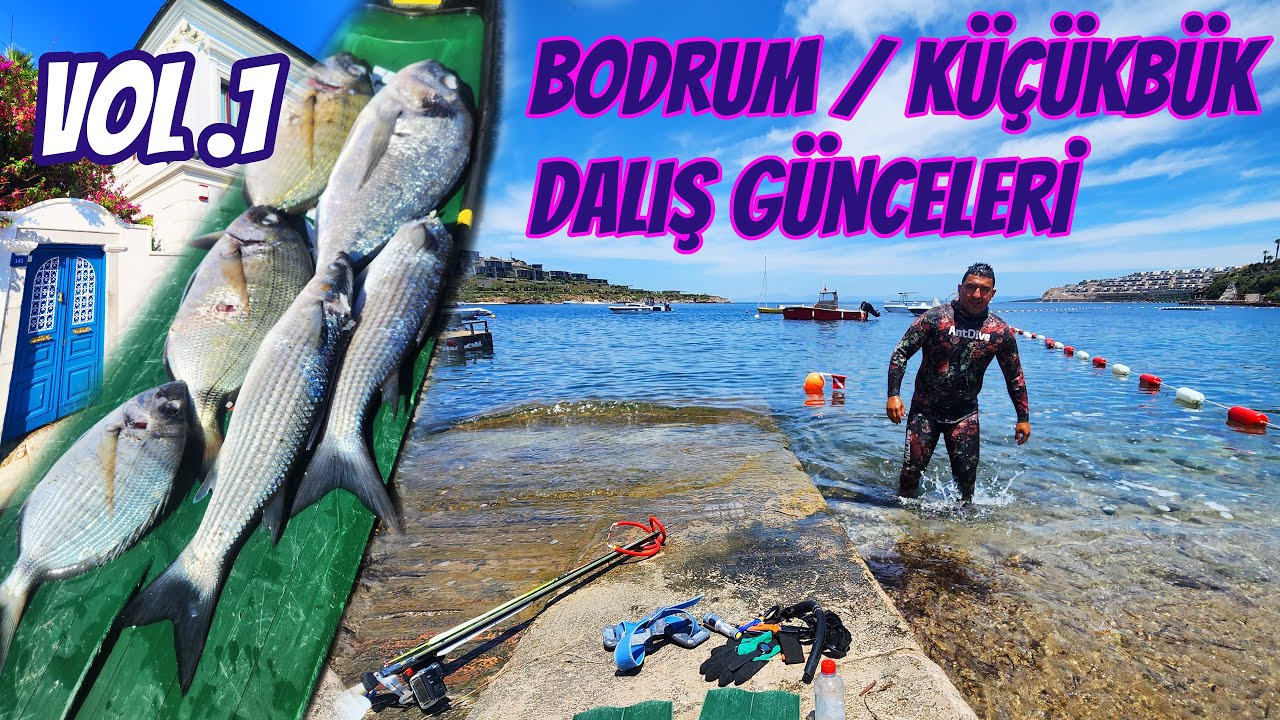 4K - BODRUM - GÜNDOĞAN - KÜÇÜKBÜK - DALIŞ GÜNCELERİ - VOL.1