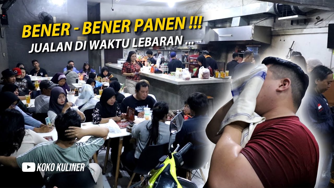 HARI PERTAMA LEBARAN !!! PANEN RAYA.... RAME BANGET SAMPAI MATIIN KAMERA