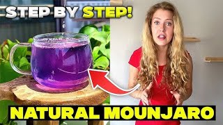 NATURAL MOUNJARO RECIPE 4 INGREDIENTS ⚠️ STEP BY STEP NATURAL MOUNJARO   SURPRISING NATURAL METHOD