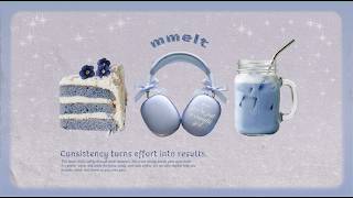 Lo-fi Jazz 🎧 Consistency Turns Effort into Results 💙 Gentle & Cute Playlist for Hard Workers