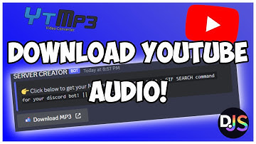 How to make a YOUTUBE AUDIO DOWNLOAD command for your discord bot! || Discord.js V14