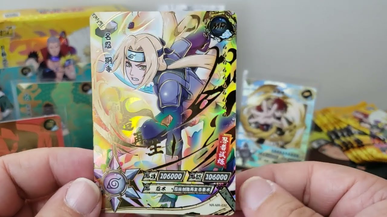 T2W4 Naruto Kayou box!!! We pulled some fire!!!! 🔥 🔥 🔥