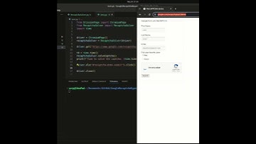 Google reCAPTCHA solution tool #python #ai