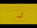 【日本語で唄おう】I Will Always Love You / Whitney Houston (cover.Japanese ) /  ケセランパサラン vol.17