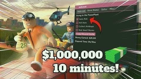 NEW OP Jailbreak Script! Auto Robberies, , Aimbot, Infinite Money, Teleport.