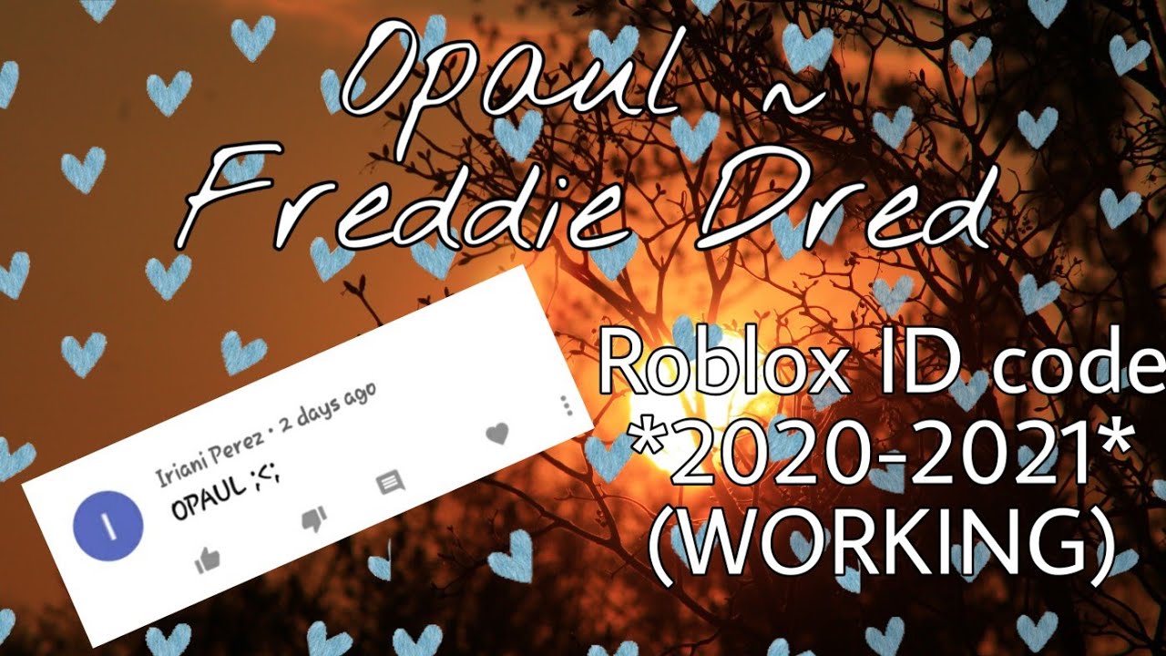 Freddie Dredd Roblox Id