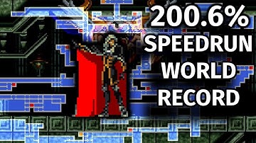 Castlevania: SotN 200.6% Speedrun World Record EXPLAINED (1:19:28)