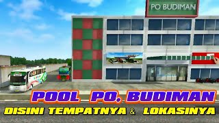 DISINI LOKASI POOL PO BUDIMAN  BUSSID || CARA PASANG MUDAH 100 WORK 👍 screenshot 3