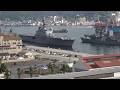 026海上自衛隊呉基地空母KAGA「6月13日(土)KAGAさんIPD26遠征中!」輸送艦「おおすみ」入港②