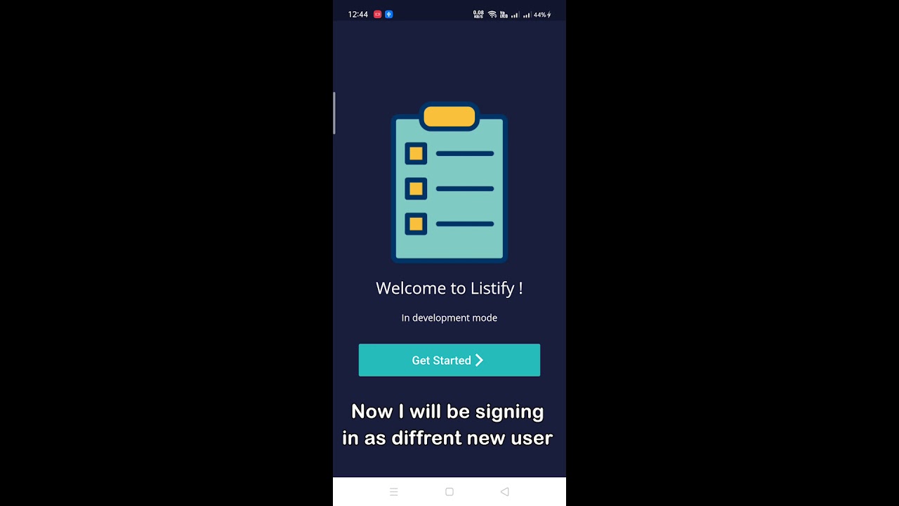 Listify - A collaborative To-do Android Application