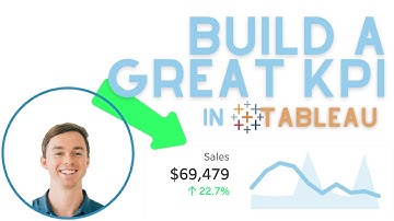 How to Build KPI Tiles in Tableau