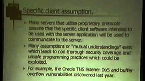 Black Hat USA 2002 - Professional Source Code Auditing
