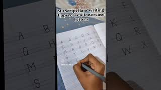 MR script handwriting tutorial for kids #viral #handwriting #youtubeshorts #shorts #cursive
