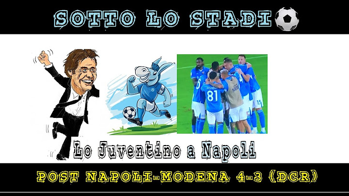 LJAN - Sotto lo Stadi⚽ #1 Post Napoli-Modena 4-3 (dcr) #coppaitalia #napolimodena #meret #conte #RLP