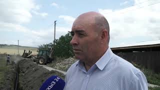 В ауле Малый Зеленчук стартовала реконструкция водопроводных сетей